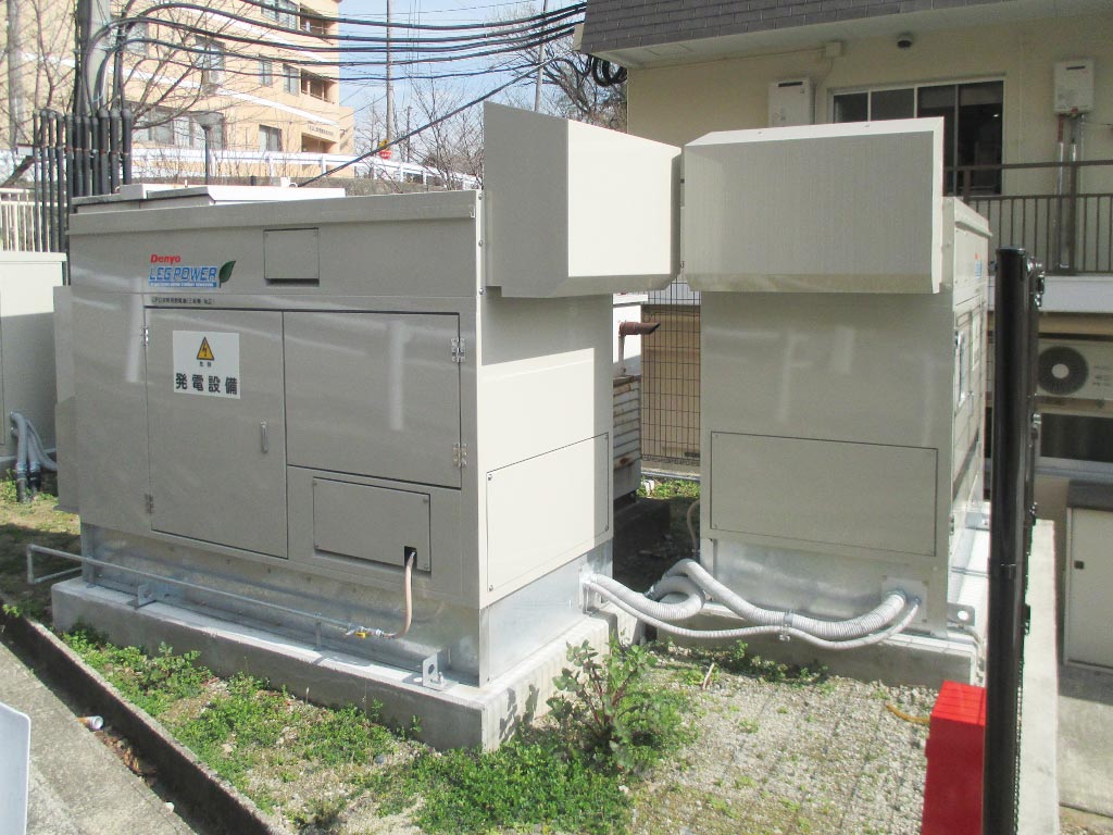 LPガス非常用発電機