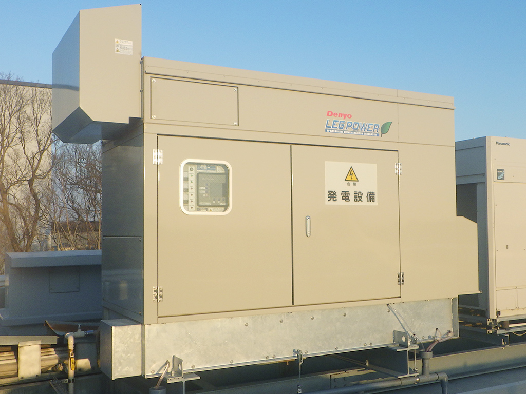 LPガス非常用発電機