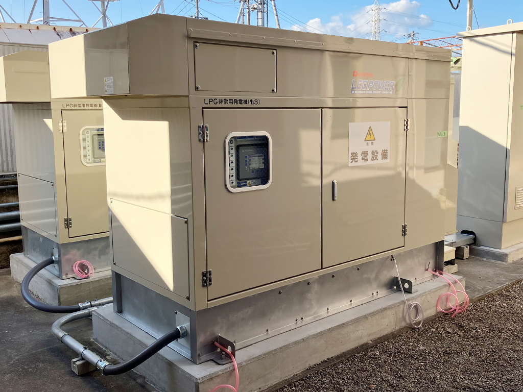 LPガス非常用発電機