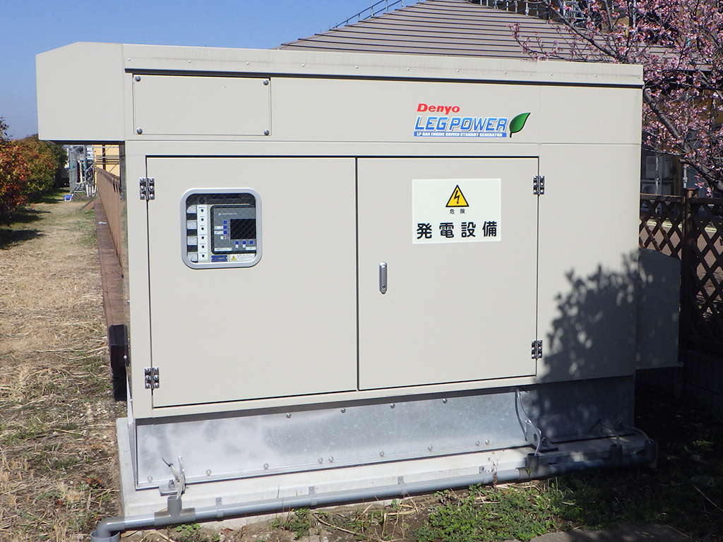 LPガス非常用発電機