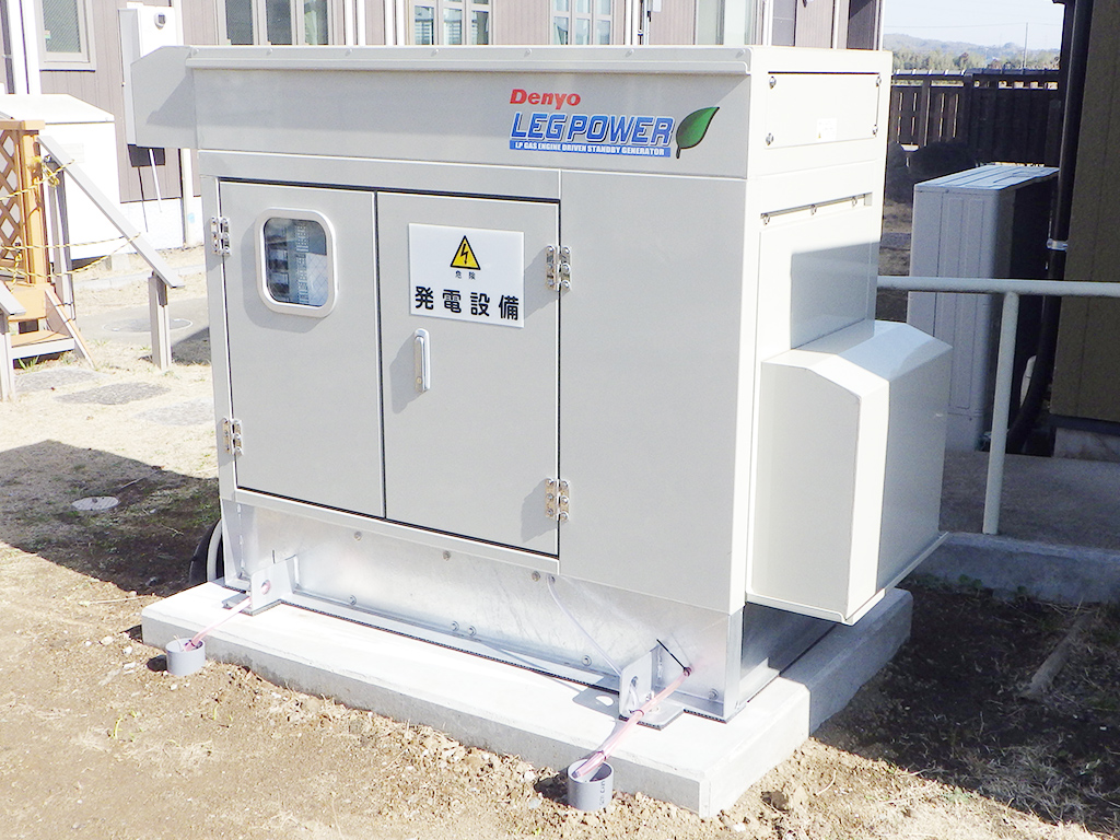 LPガス非常用発電機