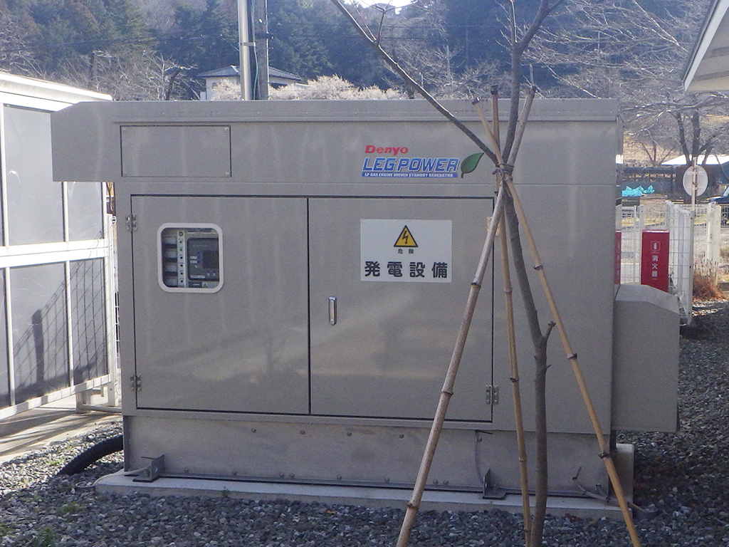 LPガス非常用発電機